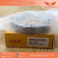 Vòng bi AGA - Bạc đạn cầu rãnh sâu mỏng 6806-ZZ/V3P5